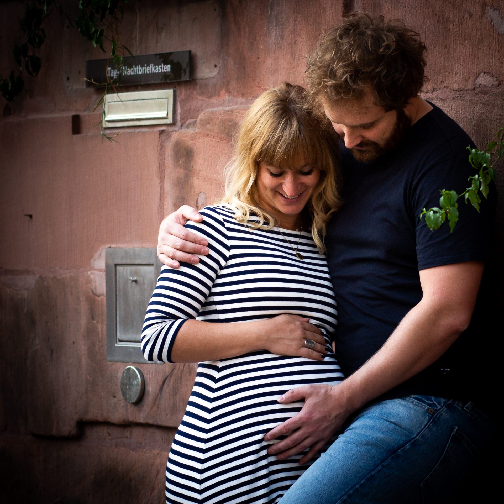 Zeit zu zweit, Zeit zu dritt - Paar mit Babybauch - Fotografin Anja Schnell